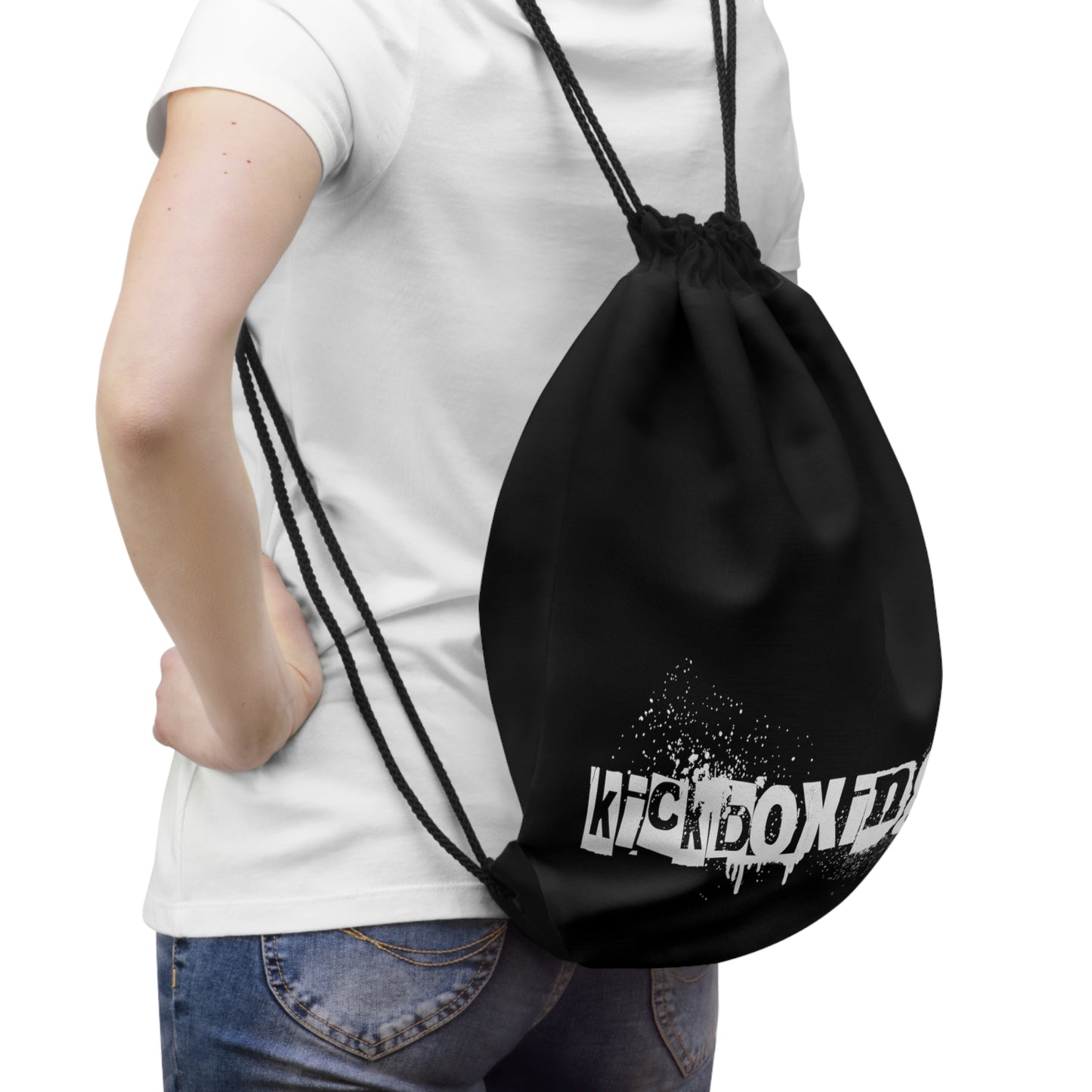 Kickboxing Drawstring Bag