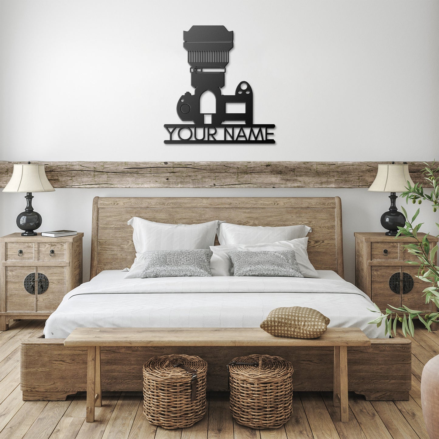 Custom Photographer Metal Sign Personalized Photography Metal Wall Art Custom Camera Wall Art Photography Wall Decor