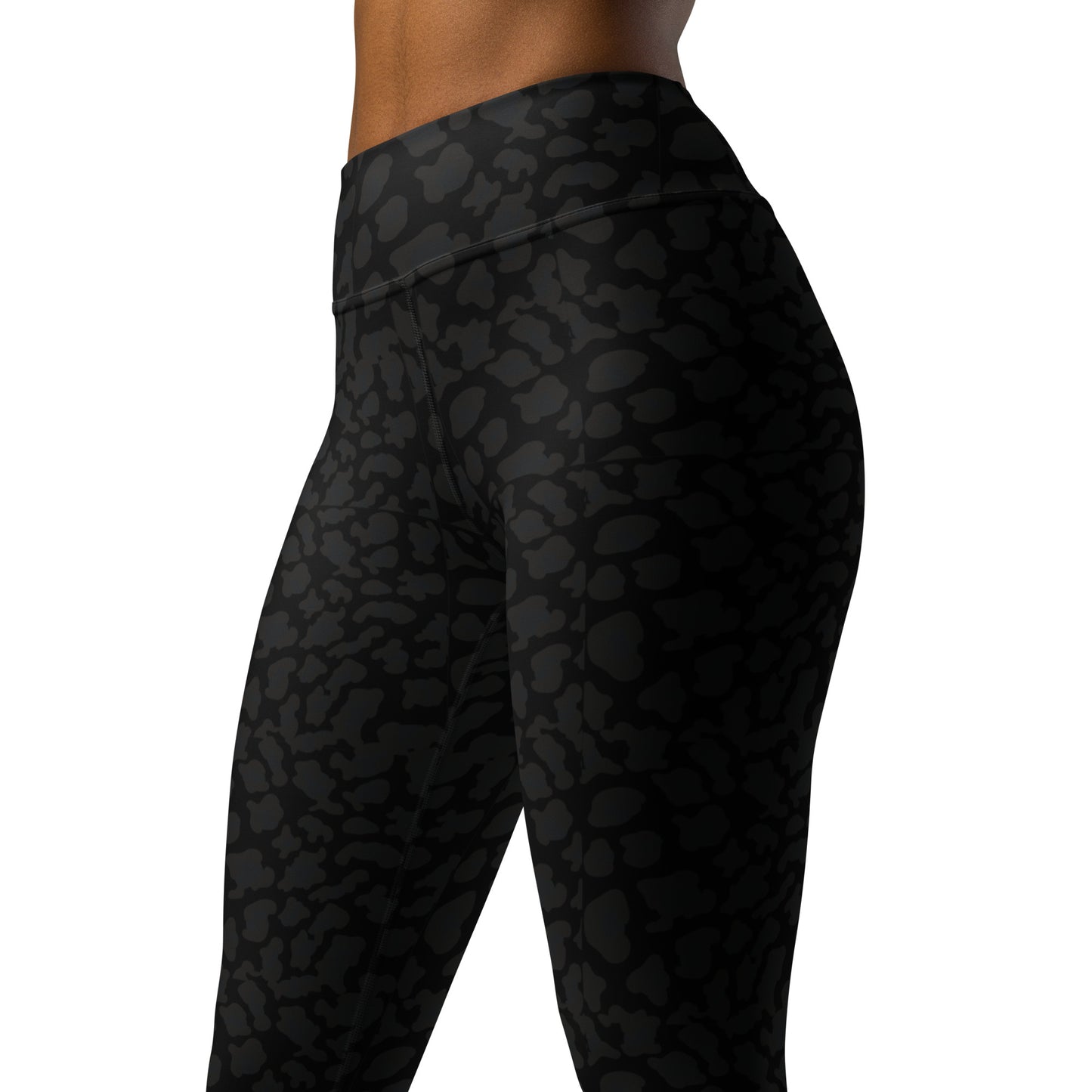 Black Leopard Leggings