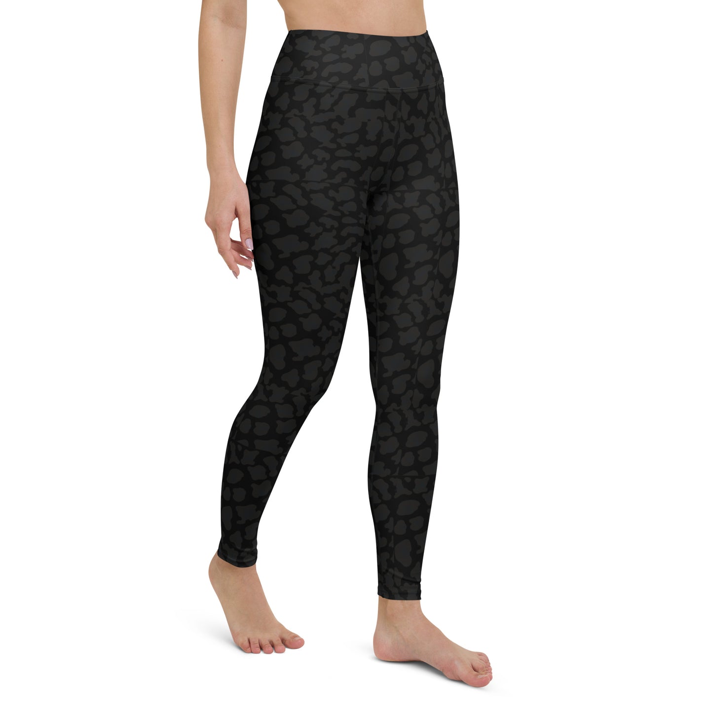 Black Leopard Leggings