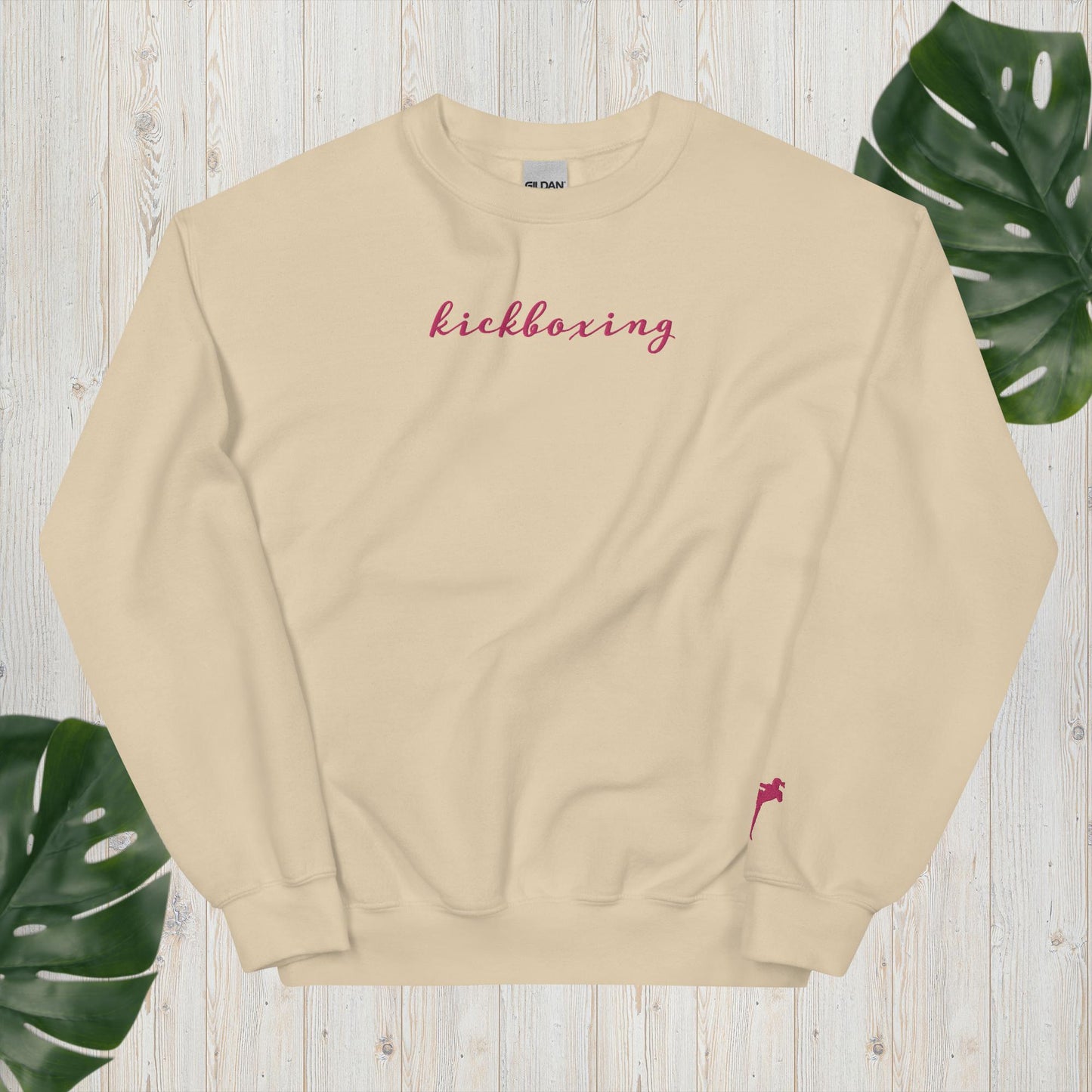 Embroidered Kickboxing Sweatshirt