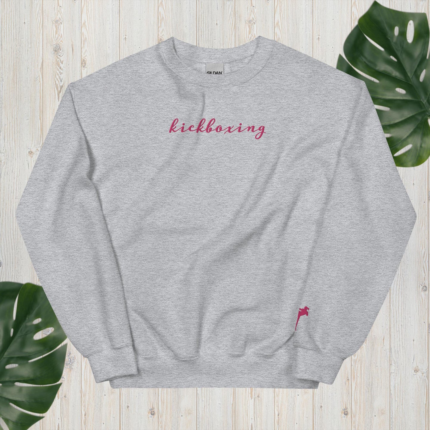 Embroidered Kickboxing Sweatshirt